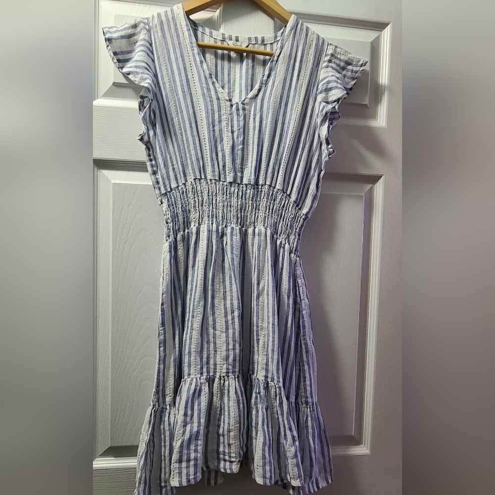 Rails TARA Linen blend dress sz XS